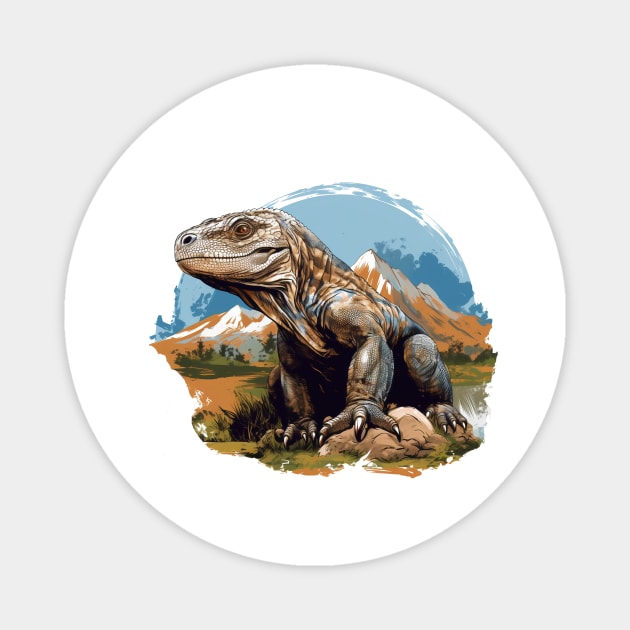 Komodo Dragon Magnet by zooleisurelife
